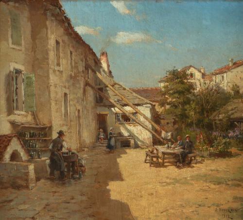 Alexandr Beggrov 'Inner yard'