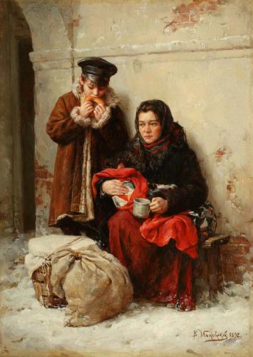 Vladimir Makovsky 'Charity'