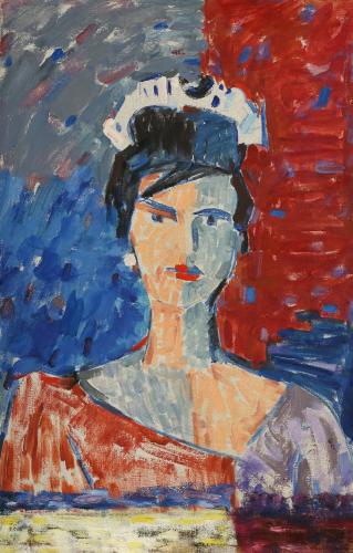 Maria Djagoupova  'Portrait of a woman'