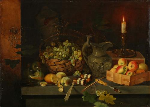 Ivan Khrutsky 'Still life with candle'